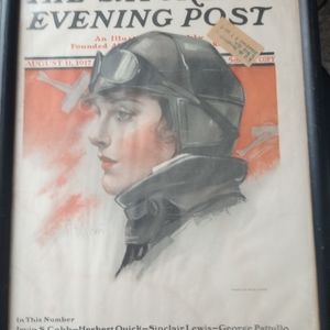 Saturday Evening Post 1911 "women in aviation"